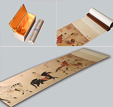 罗田馆藏书画复制博物馆书画复制服务